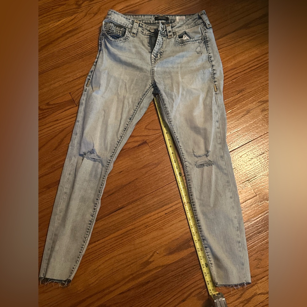 True Religion Light Blue Denim Jeans - Picture 4 of 4